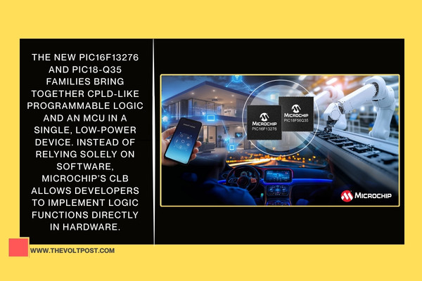 PIC16F13276 and PIC18-Q35 CLB MCUs by Microchip The Volt Post