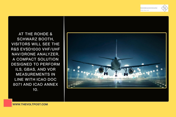 Rohde & Schwarz at IFIS 2026, Flight Inspection Tech The Volt Post