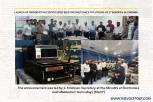 Silicon Photonics Solutions at IIT Madras India Launched The Volt Post