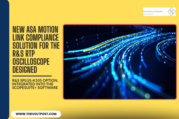 ASA Motion Link Test Solution by R&S SPLUS-K105 The Volt Post