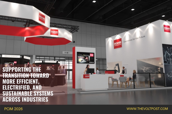 At PCIM 2026, ROHM to Showcase Power Semiconductors The Volt Post