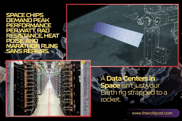 Data Centers in Space, Semiconductors in Orbital Computing The Volt Post
