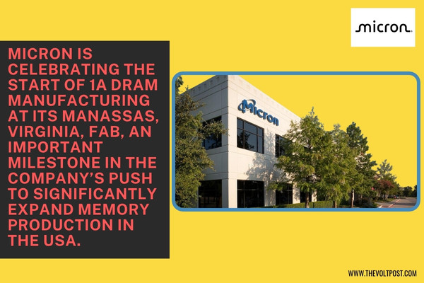 Micron Starts 1alpha DRAM Production in Virginia The Volt Post