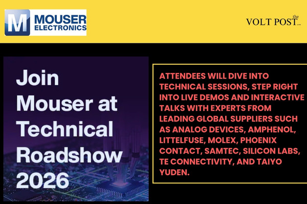 Mouser India Technical Roadshow 2026 Announced in Pune The Volt Post