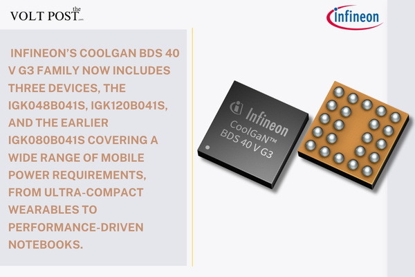 New Bidirectional switch portfolio of CoolGaN BDS 40 V G3 The Volt Post