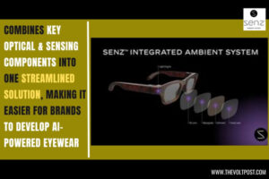 Applied Materials SENZ smart glasses platform launch The Volt Post