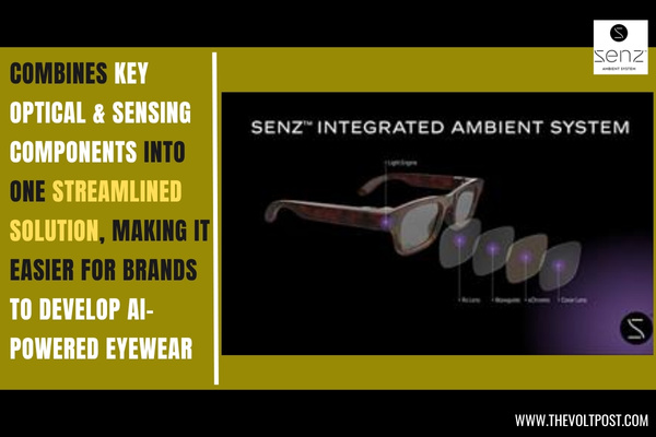 Applied Materials SENZ smart glasses platform launch The Volt Post