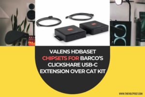 Barco ClickShare USB-C Extension powered by Valens The Volt Post