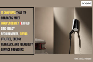 Easee Mercury certification for grid flexibility services The Volt Post