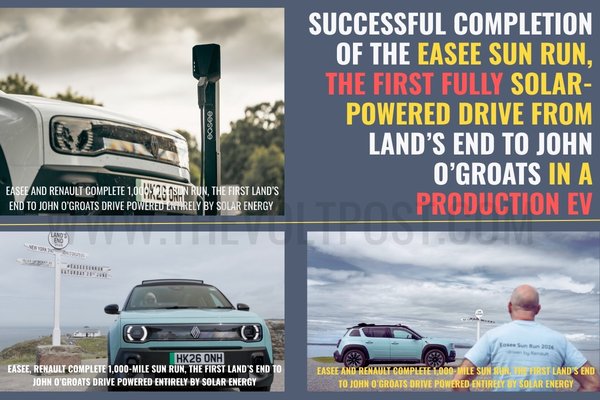Easee and Renault Complete Solar EV Road Trip The Volt Post