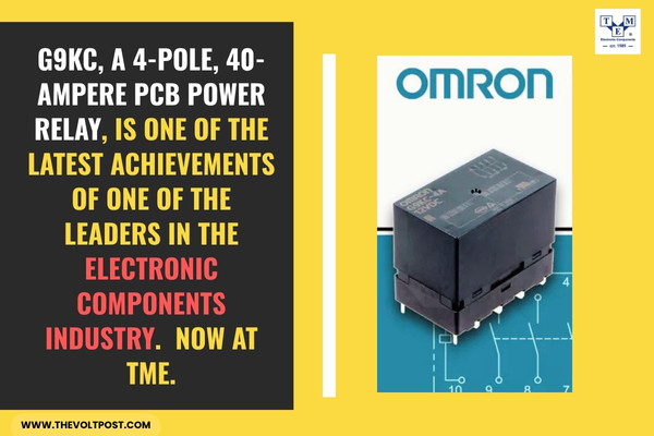 For 22kW EV Charging Stations, Omron G9KC Relays at TME The Volt Post