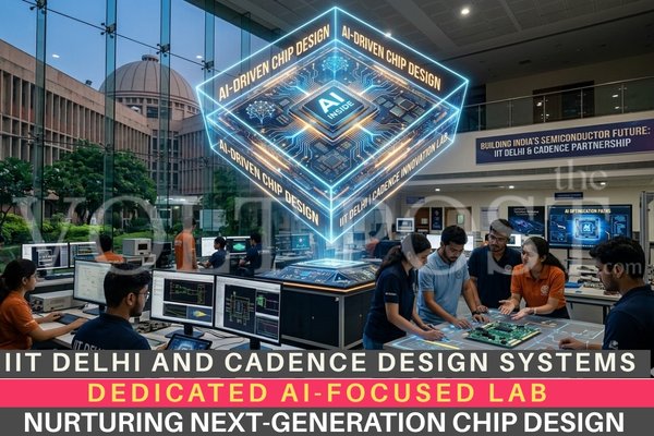 IIT Delhi and Cadence Launch AI Semiconductor Lab The Volt Post