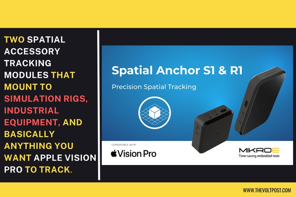 MIKROE spatial accessory tracking module S1 R1 Trackers The Volt Post