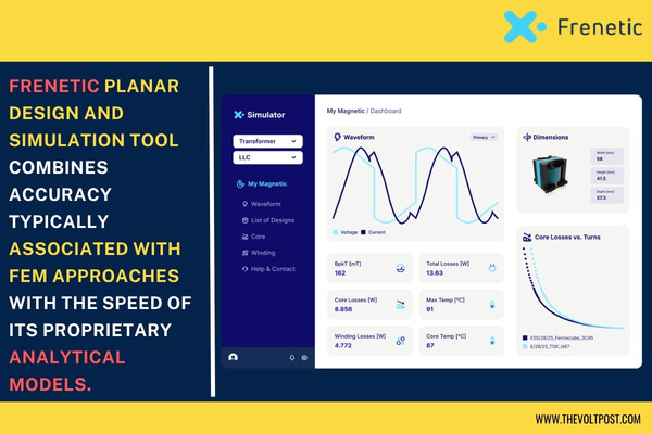 New planar magnetics design and simulation tool by Frenetic The Volt Post