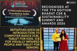 ST Foundation Wins CSR Award for Digital Equity The Volt Post