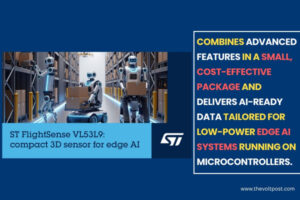 ST Launches VL53L9 ToF 3D LiDAR for AI Edge Sensing The Volt Post