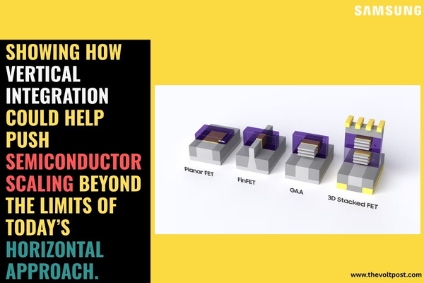 Samsung Unveils 3D Stacked FET Transistor Breakthrough The Volt Post1