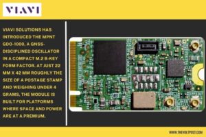 µPNT GDO-1000 GNSS-disciplined oscillator by VIAVI The Volt Post