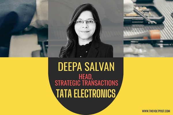Deepa Salvan Tata Electronics Head of Strategic Transactions The Volt Post