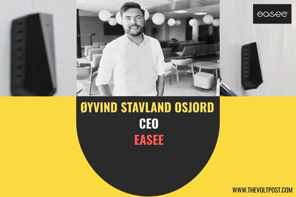 Easee Appoints Øyvind Stavland Osjord CEO for EV Charging The Volt Post