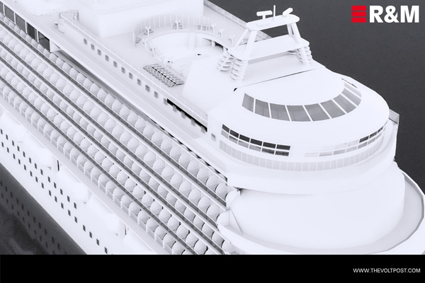 For Smart Ships, maritime, R&M physical layer, cabling, PoE The Volt Post2