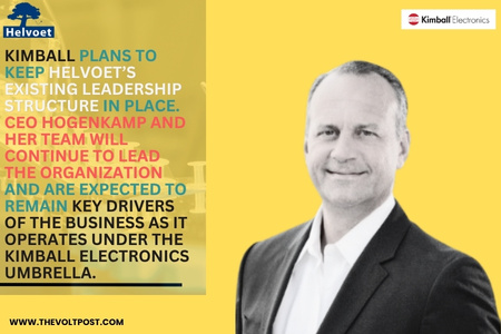 Kimball Electronics buys Helvoet Polymer for Medical CDMO The Volt Post