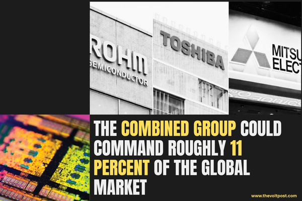 Mitsubishi Electric, Rohm, Toshiba plan power chip merger The Volt Post