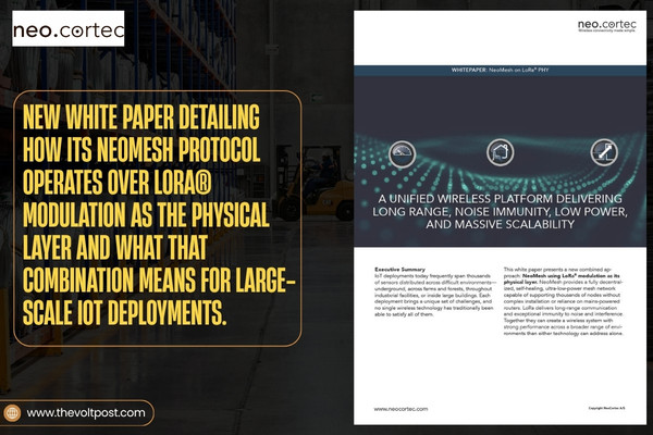 NeoCortec White Paper, NeoMesh on LoRa for IoT Deployments The Volt Post