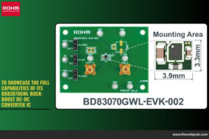 ROHM buck-boost DC-DC converter Evaluation Board The Volt Post