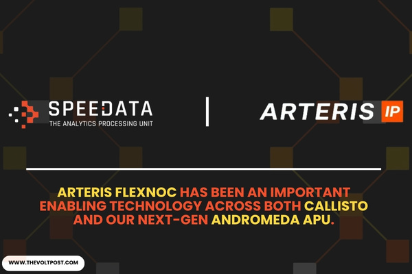 Speedata Callisto Analytics Processor opt Arteris FlexNoC The Volt Post