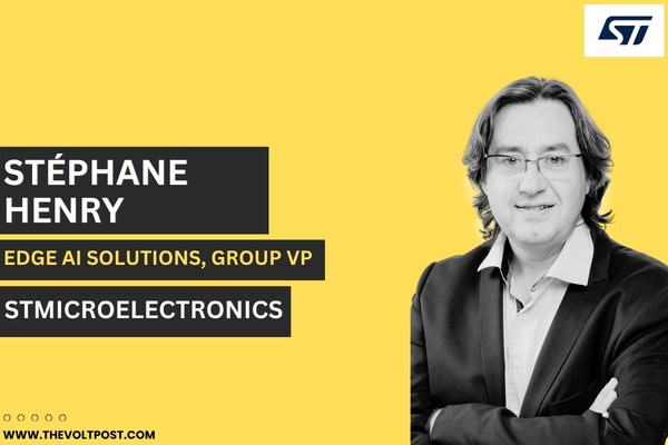 Stéphane Henry, ST on evolution of edge AI, smart sensors The Volt Post
