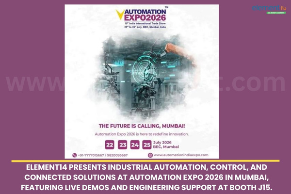 element14 Industrial Automation at Automation Expo 2026 