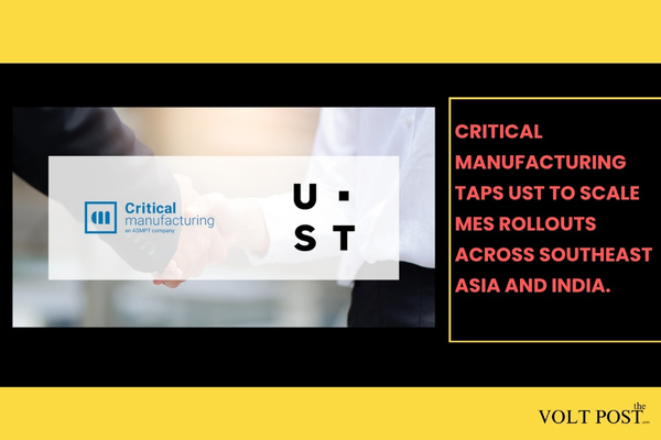 Critical Manufacturing, UST partner for advance production The Volt Post