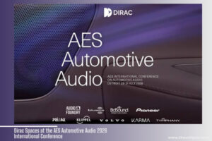 Dirac Spaces Audio Tech Debuts in U.S. at AES Detroit The Volt Post