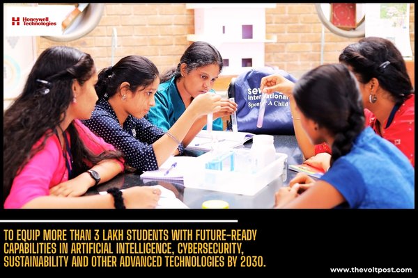 Honeywell Saksham to Skill 3 Lakh Students in AI, Security The Volt Post