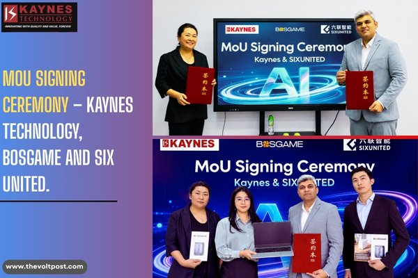 Kaynes and BOSGAME Sign MoU to Expand BOSGAME in India The Volt Post