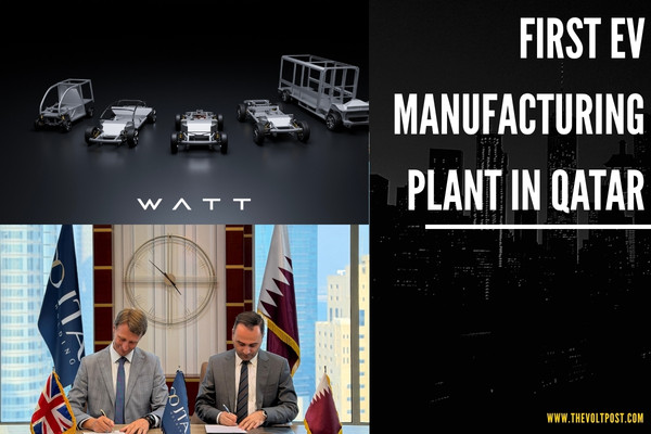 JTA, UK’s WATT Maiden EV Manufacturing Plant in Qatar The Volt Post