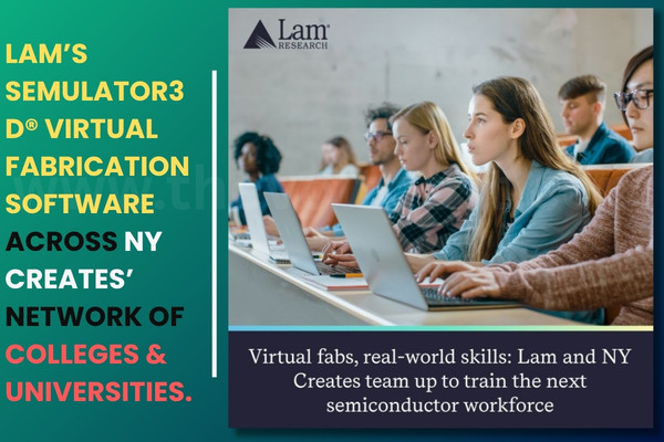 Lam Research, NY Creates to Train 3,500 Students in Chip Mfg The Volt Post