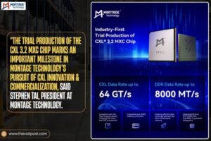Montage Starts Trial Production of CXL 3.2 MXC Chip The Volt Post