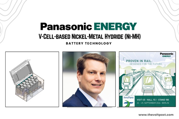 Panasonic Energy V-Cell Railway Battery at InnoTrans 2026 The Volt Post