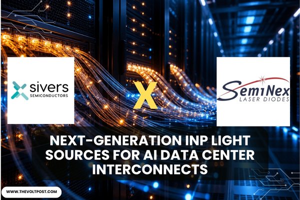 Sivers, SemiNex InP Light Sources for AI Data Centers The Volt Post