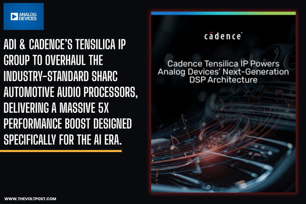 ADI, Cadence SHARC automotive audio processors The Volt Post
