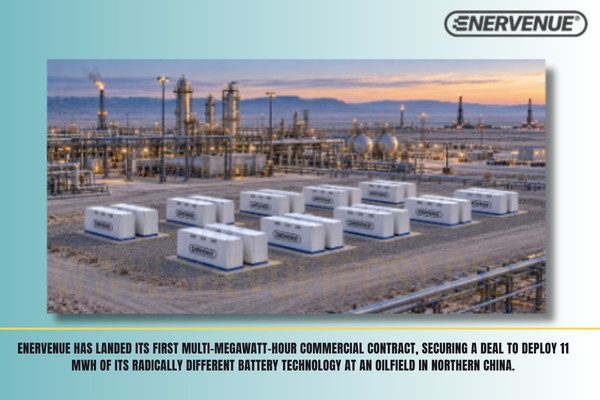 EnerVenue first multi-megawatt-hour commercial contract The Volt Post