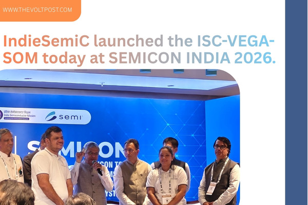 IndieSemiC Launches ISC-VEGA-SOM at SEMICON INDIA 2026 The Volt Post