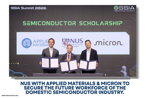 NUS semiconductor partnership with Applied Materials, Micron The Volt Post