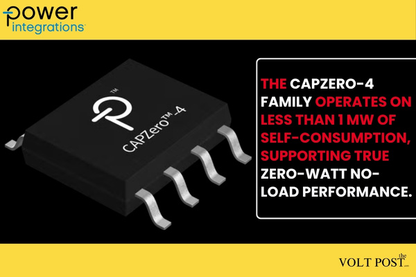 PI X-capacitor discharge ICs Gets New CAPZero-4 Line The Volt Post