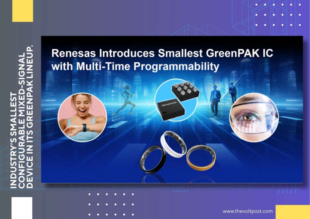 Smallest GreenPAK mixed-signal IC - Renesas SLG46801 The Volt Post