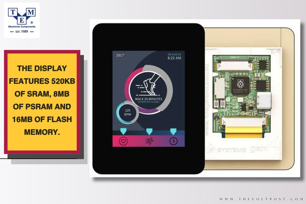 4D Systems Intelligent Display, ESP32-P4 gen4-RP2350 at TME The Volt Post4