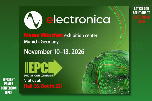 At electronica 2026, EPC GaN EPC91123, EPC space The Volt Post