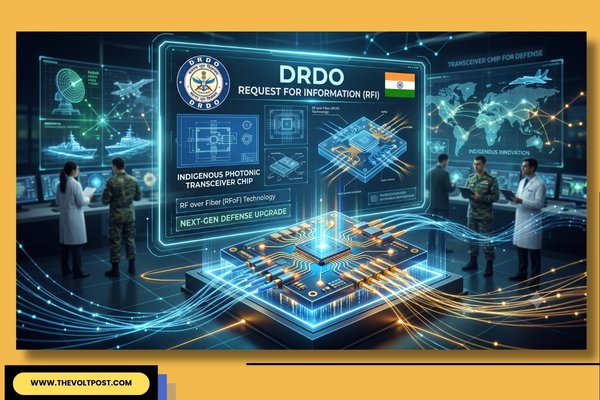 DRDO Seeks Indigenous Photonic Transceiver Chip for Radar The Volt Post